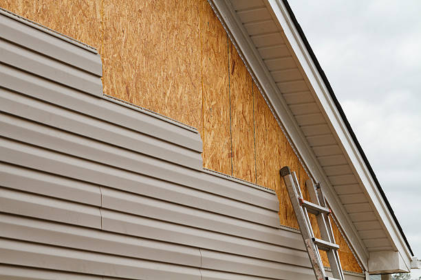 Professional Vinyl Siding technician working in Vienna, GA